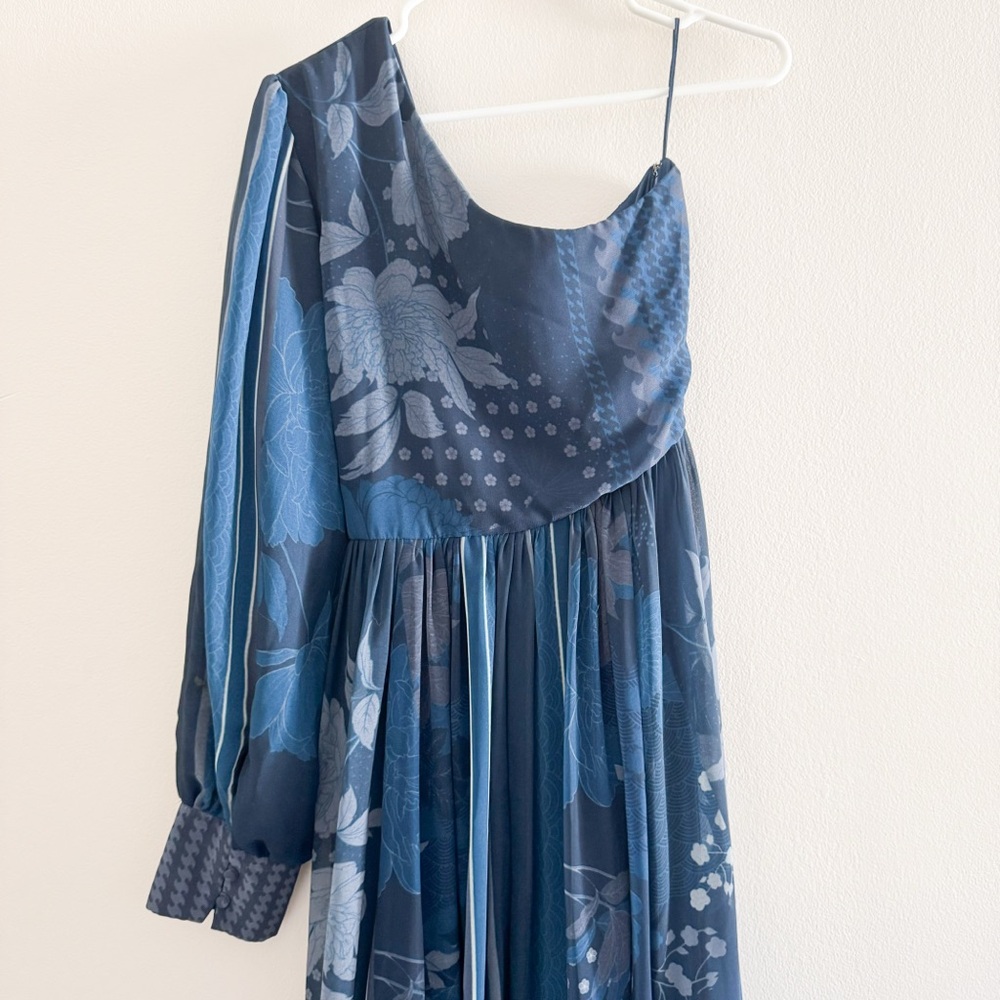 Anthropologie Nikita Mhaisalkar One Shoulder Maxi Dress - Picture 6 of 9